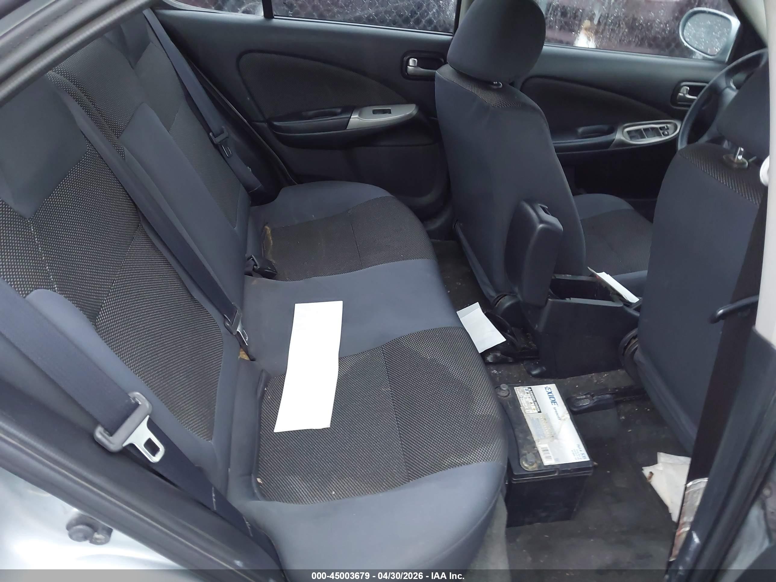 2004 Nissan Sentra Se-r Gray vin: 3N1AB51D64L728592