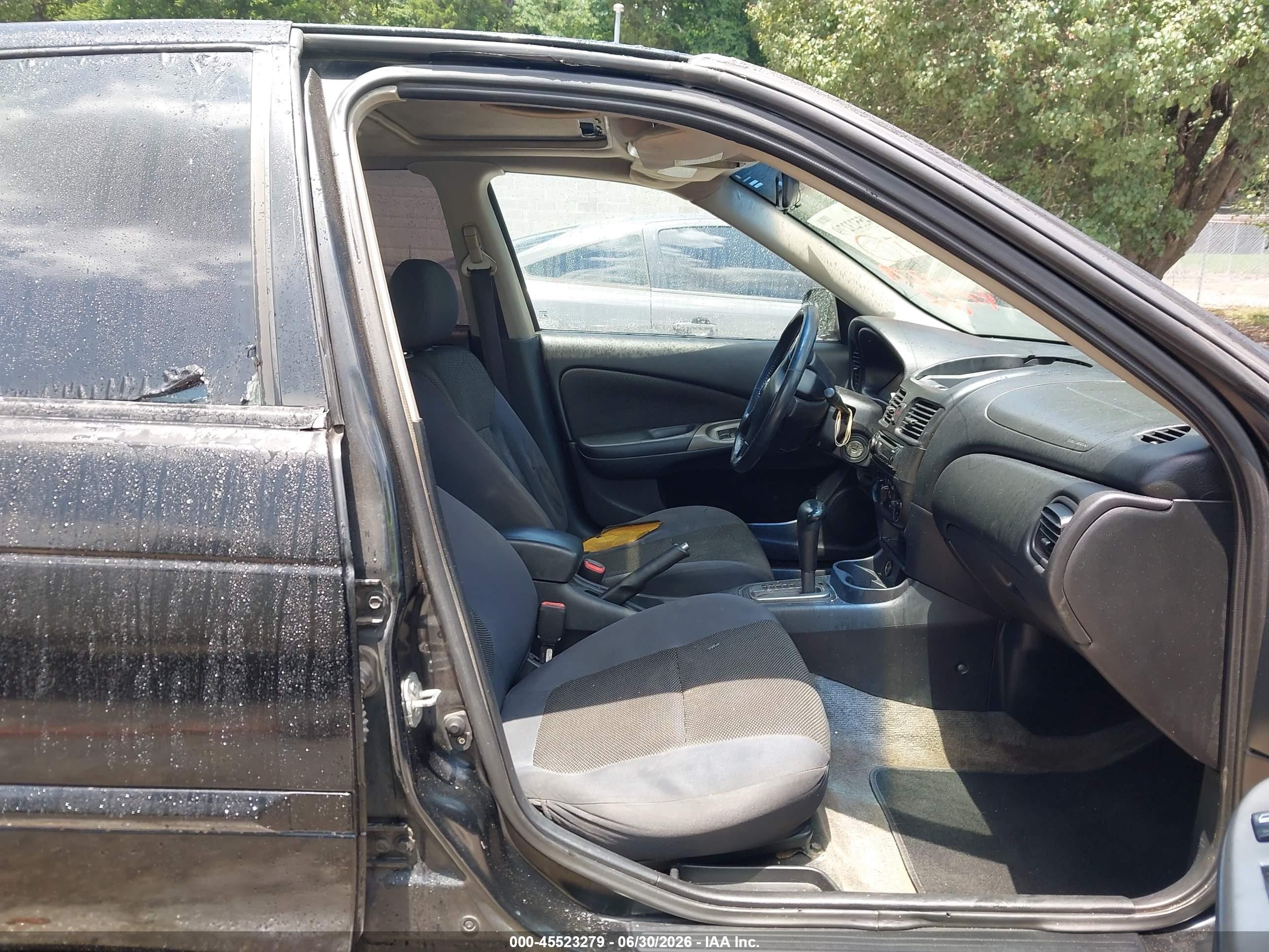 2004 Nissan Sentra Se-r Черный vin: 3N1AB51D94L728599