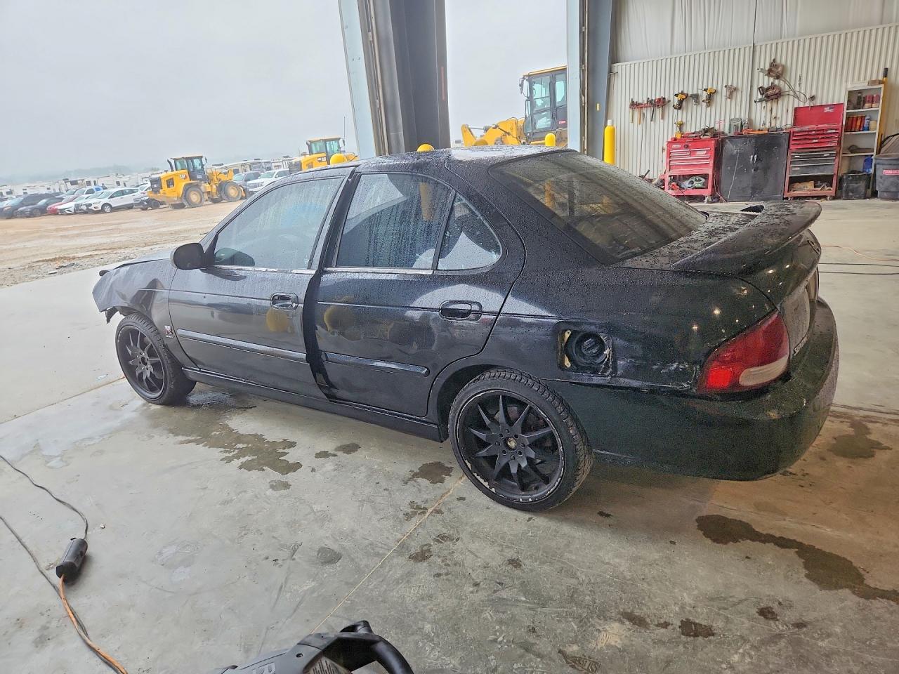 2004 Nissan Sentra Black vin: 3N1AB51D94L732782