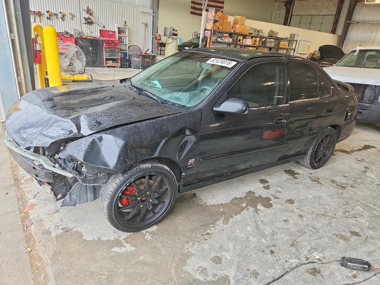 2004 Nissan Sentra Black vin: 3N1AB51D94L732782
