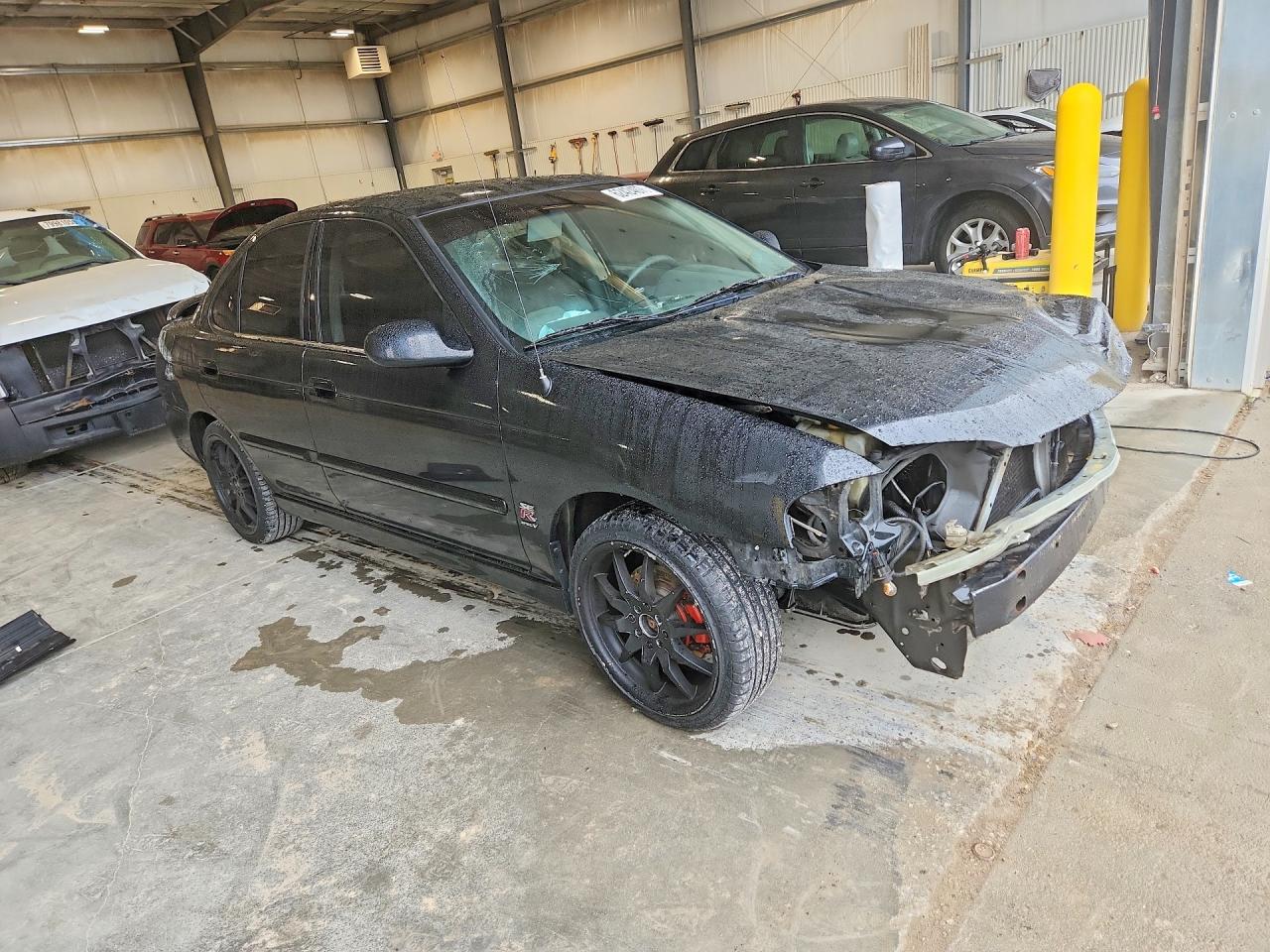 2004 Nissan Sentra Black vin: 3N1AB51D94L732782