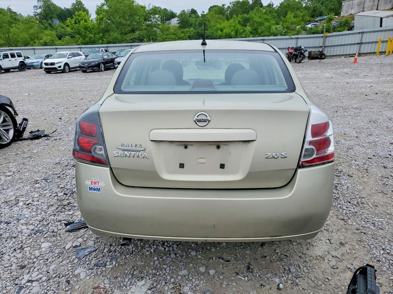 2007 Nissan Sentra 2.0 Beige vin: 3N1AB61E07L610671