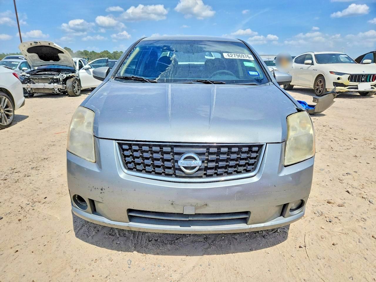 2007 Nissan Sentra 2.0 Gray vin: 3N1AB61E07L615904