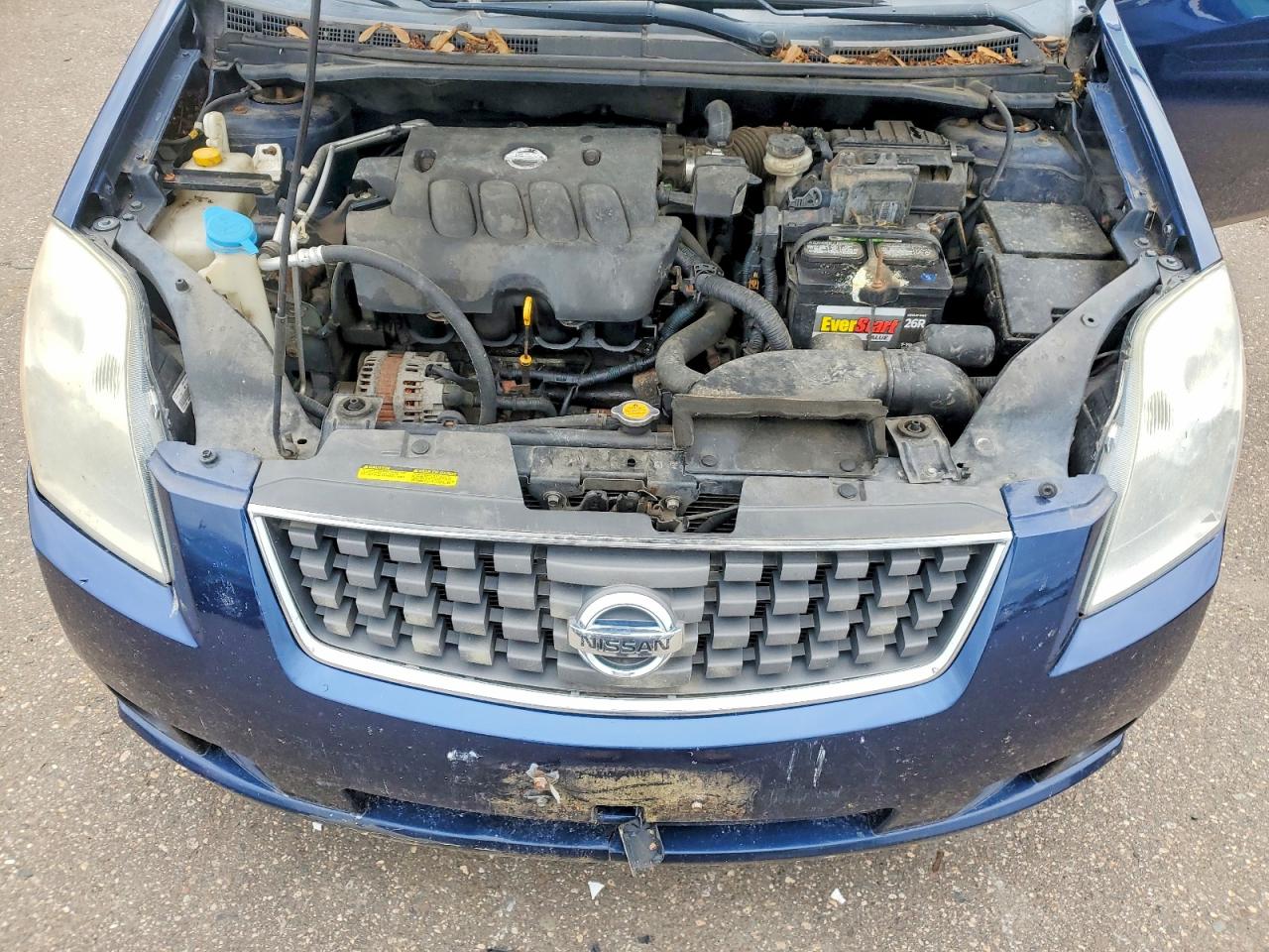 2007 Nissan Sentra Blue vin: 3N1AB61E07L669395