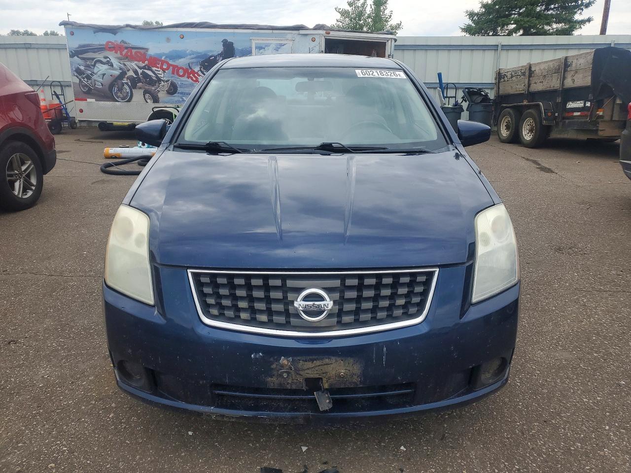 2007 Nissan Sentra Blue vin: 3N1AB61E07L669395