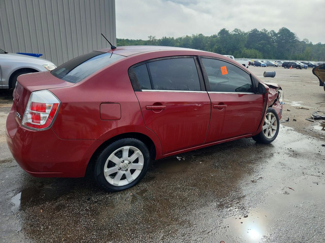 2007 Nissan Sentra 2.0/2.0s/2.0sl Burgundy vin: 3N1AB61E07L672300