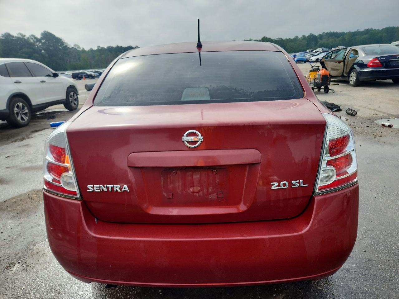 2007 Nissan Sentra 2.0/2.0s/2.0sl Burgundy vin: 3N1AB61E07L672300