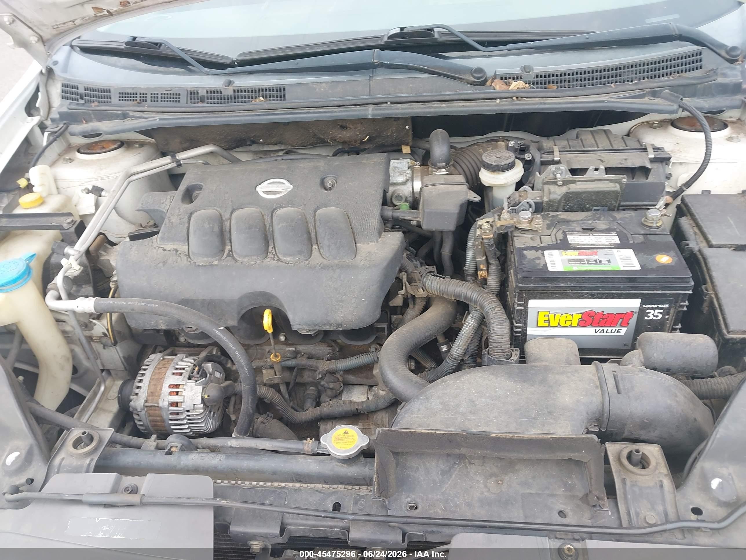 2007 Nissan Sentra 2.0 White vin: 3N1AB61E07L702346