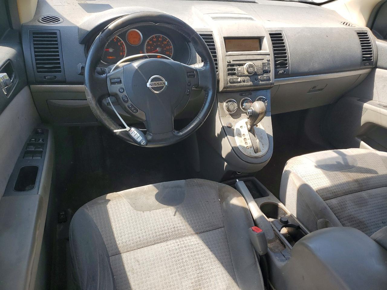 2008 Nissan Sentra White vin: 3N1AB61E08L615810