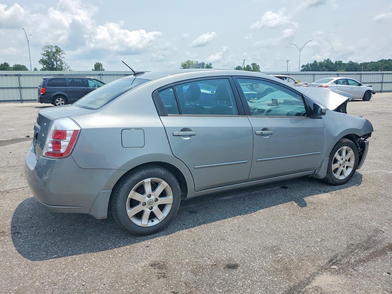 2008 Nissan Sentra 2.0 Silver vin: 3N1AB61E08L662254