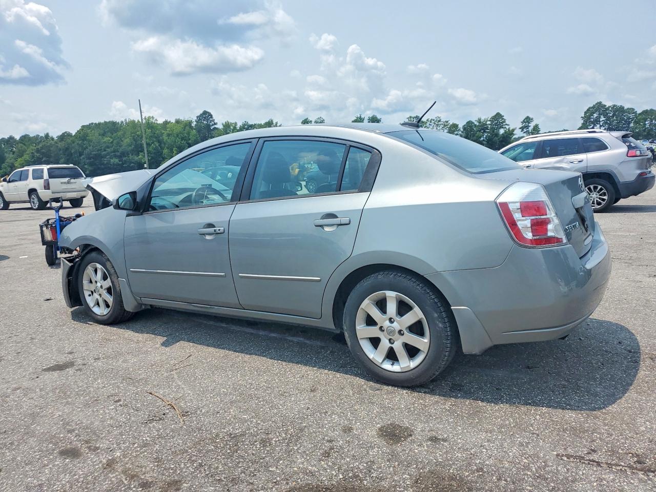 2008 Nissan Sentra 2.0 Silver vin: 3N1AB61E08L662254