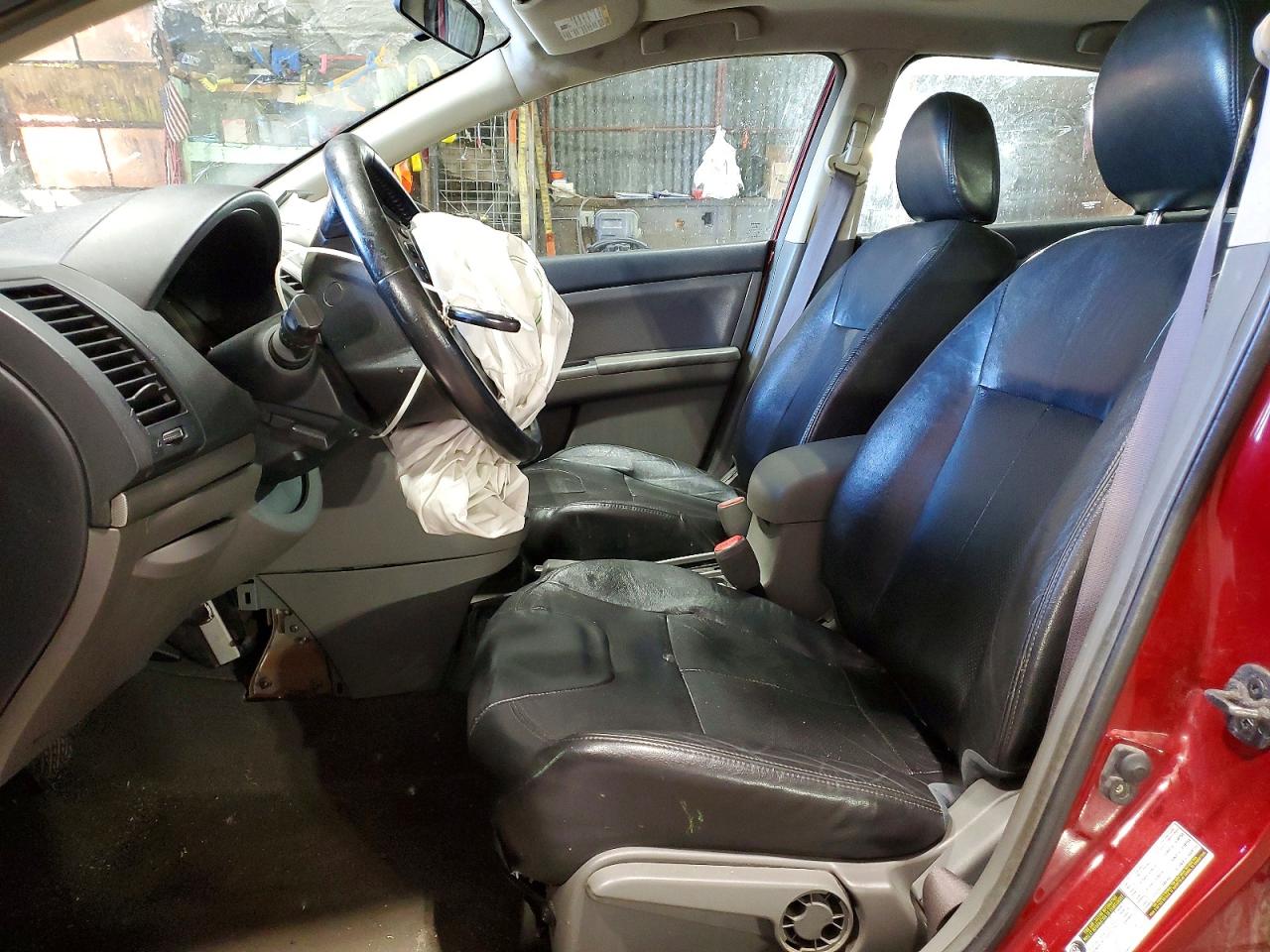 2008 Nissan Sentra S Manual Burgundy vin: 3N1AB61E08L662366