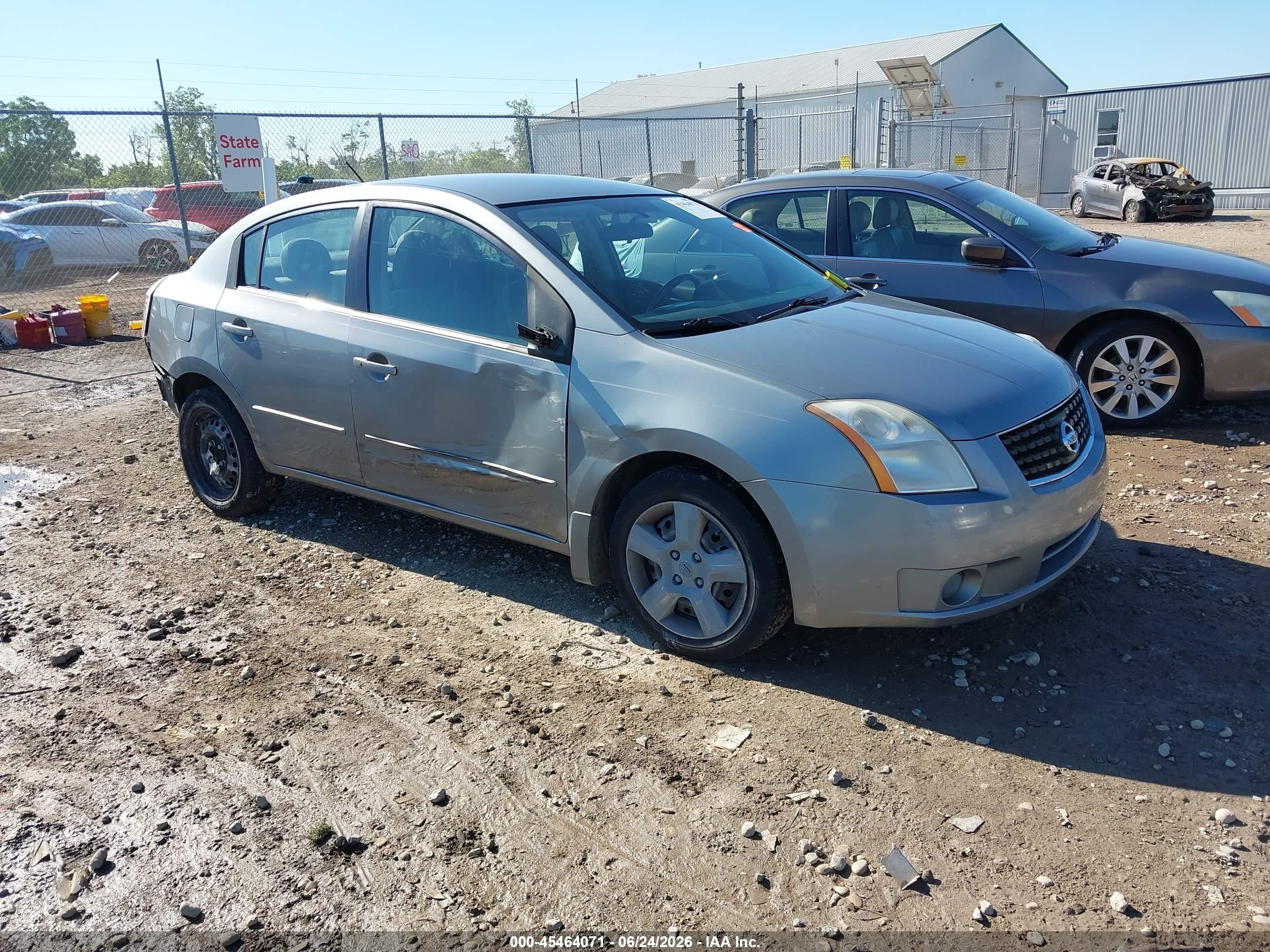 2008 Nissan Sentra 2.0 S Gold vin: 3N1AB61E08L690359
