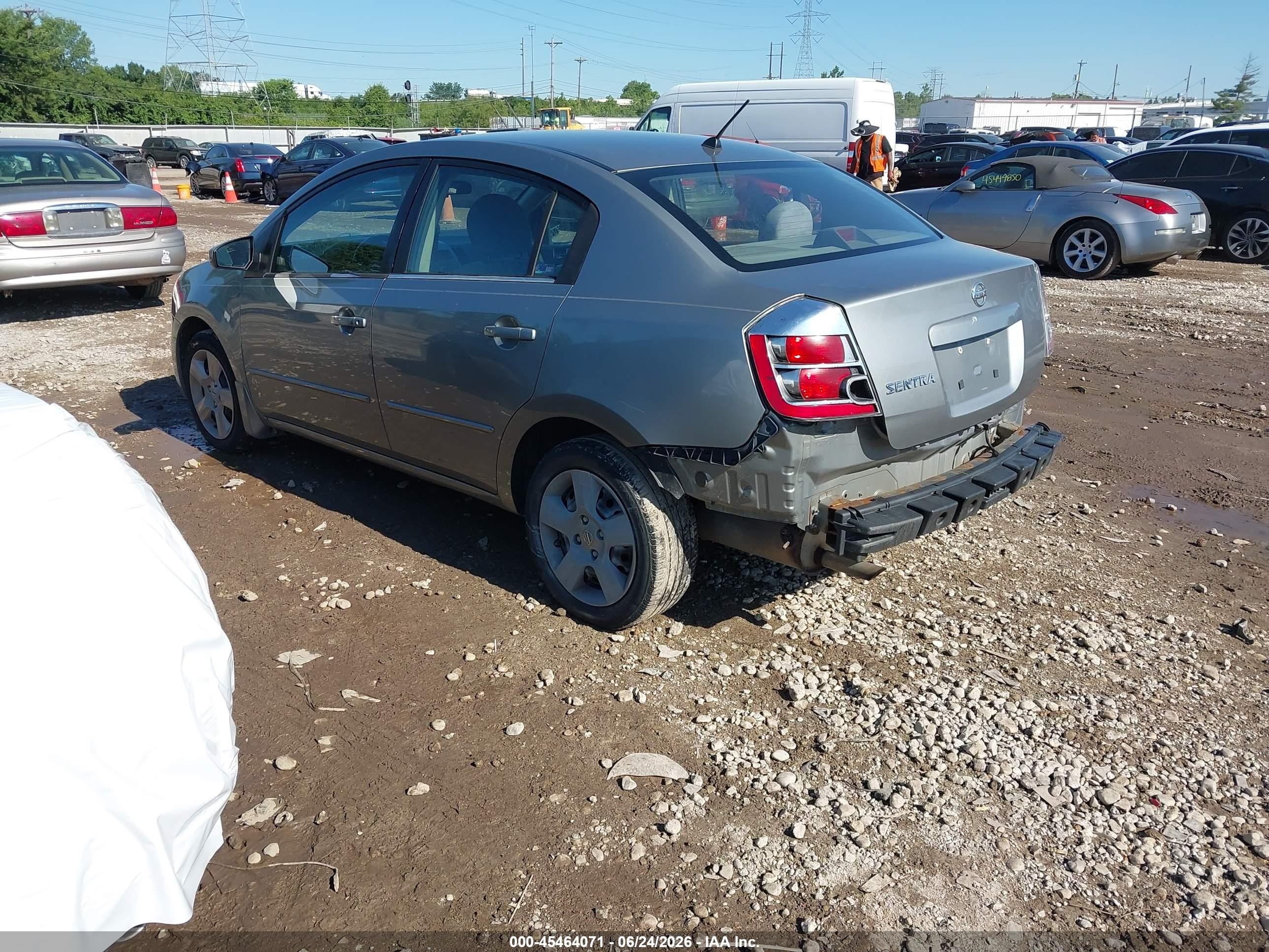 2008 Nissan Sentra 2.0 S Gold vin: 3N1AB61E08L690359
