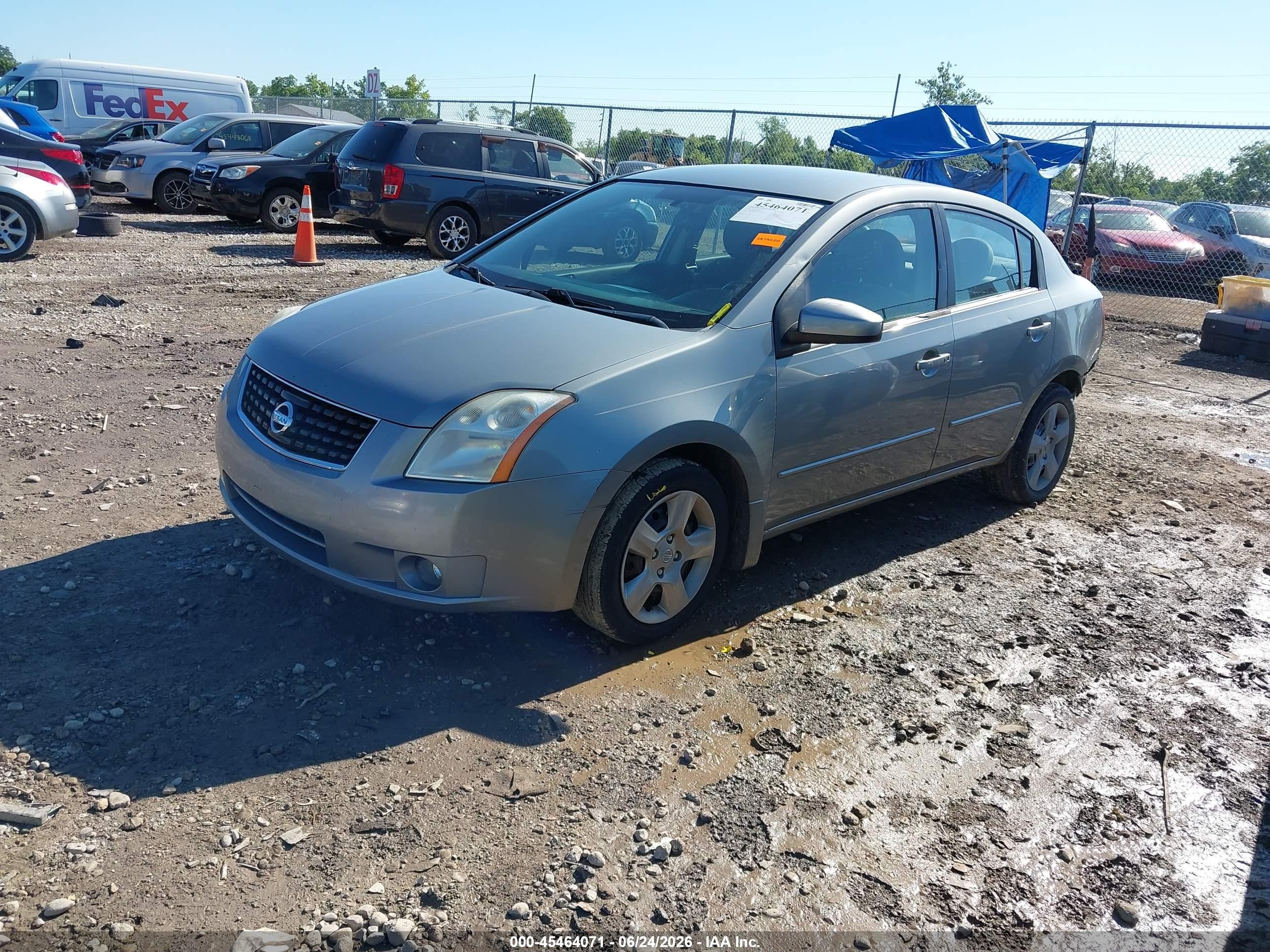 2008 Nissan Sentra 2.0 S Gold vin: 3N1AB61E08L690359