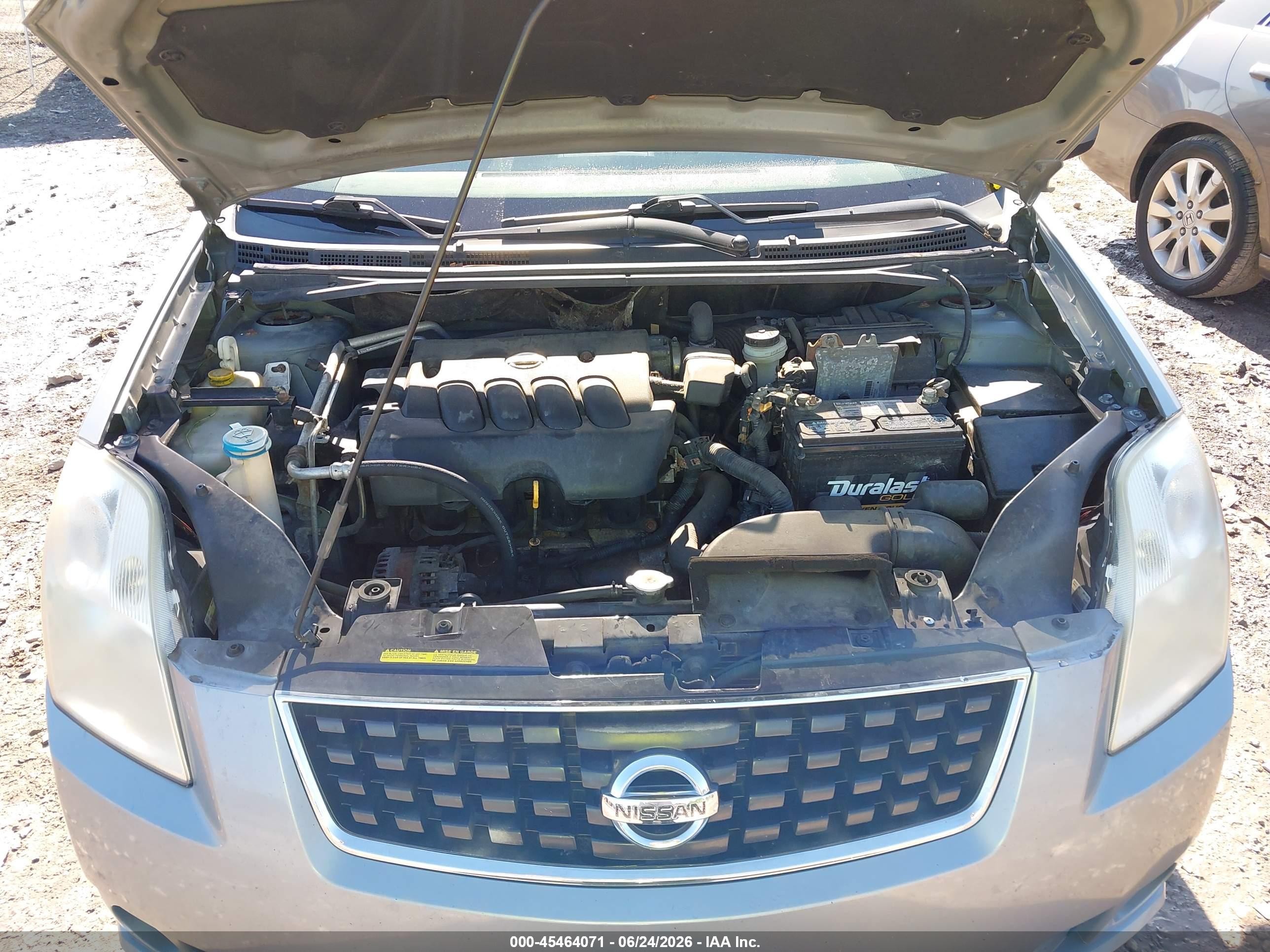 2008 Nissan Sentra 2.0 S Gold vin: 3N1AB61E08L690359