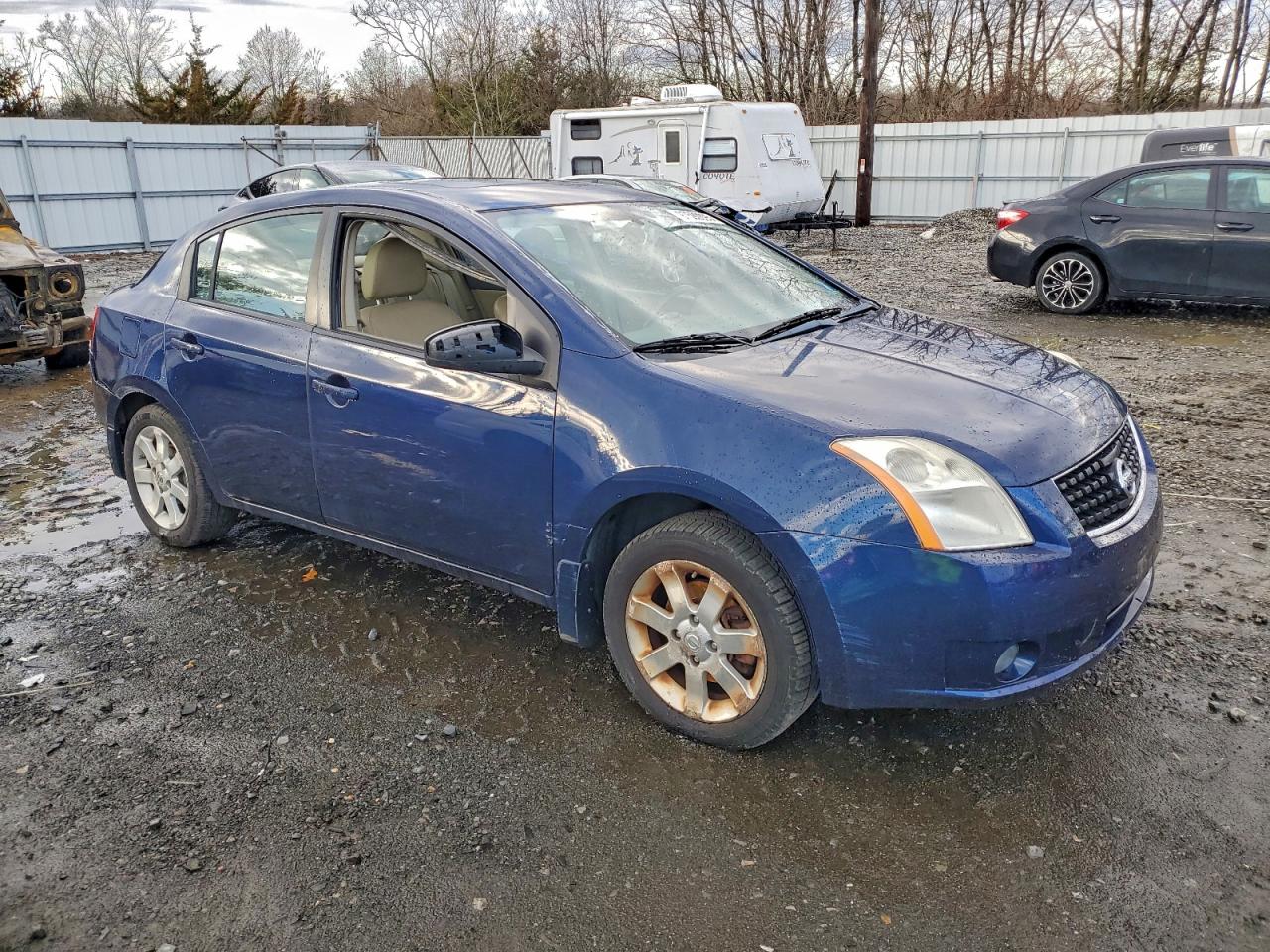 2008 Nissan Sentra 2.0 Blue vin: 3N1AB61E08L705779