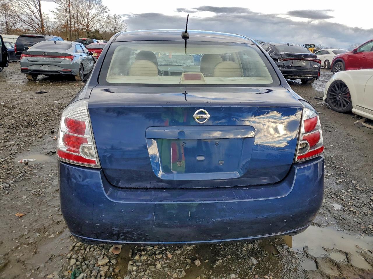 2008 Nissan Sentra 2.0 Blue vin: 3N1AB61E08L705779