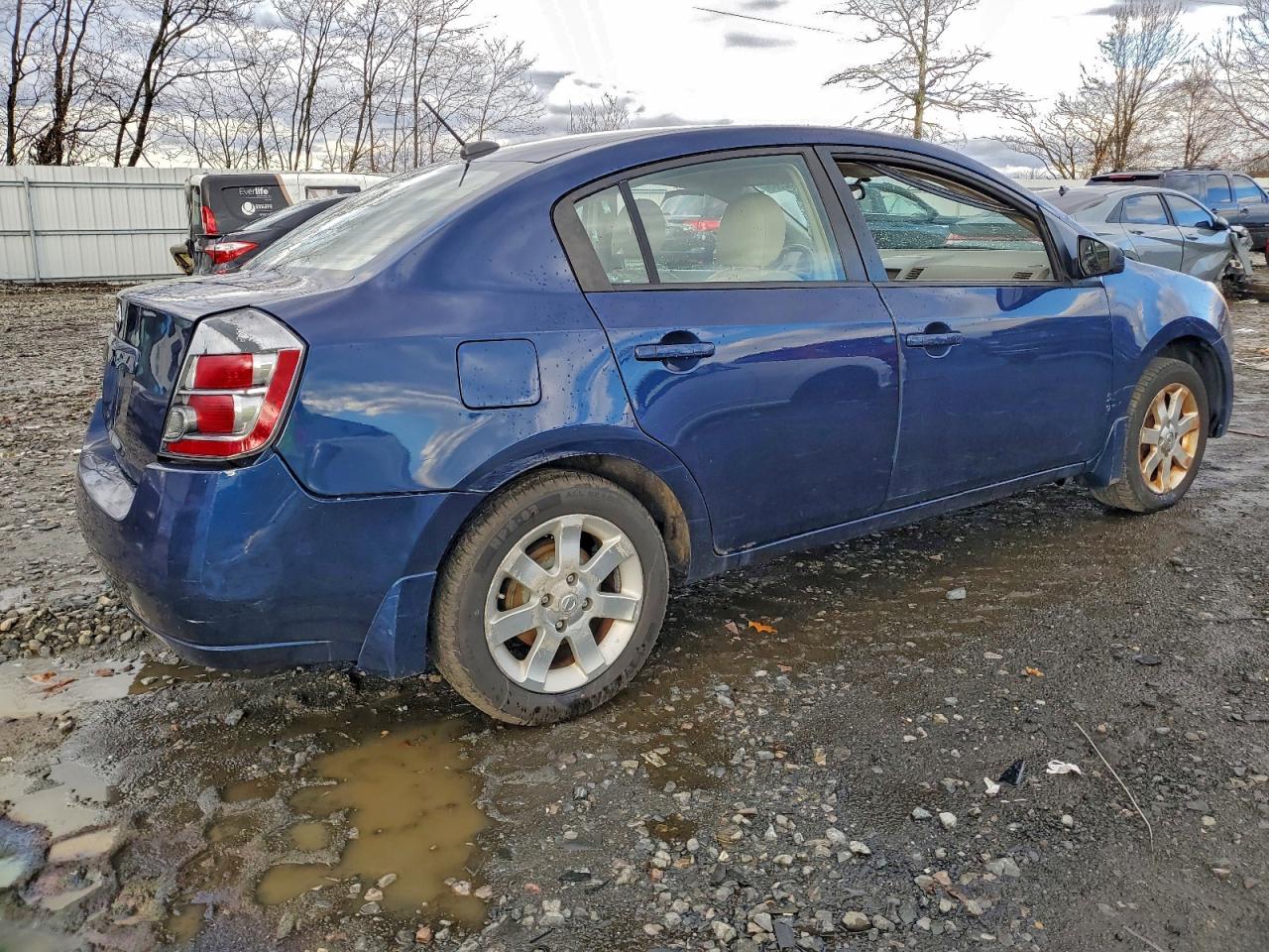 2008 Nissan Sentra 2.0 Blue vin: 3N1AB61E08L705779