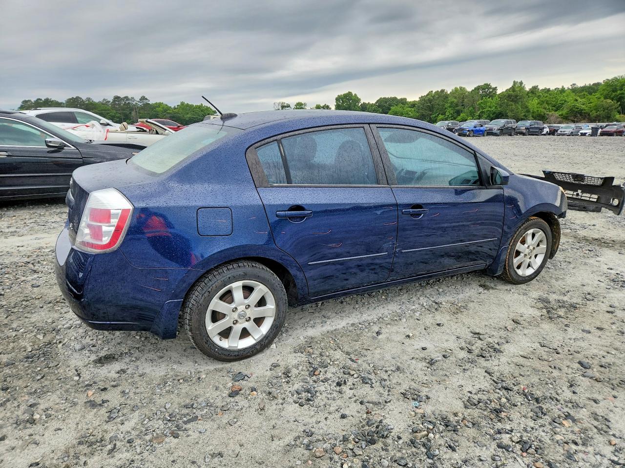2008 Nissan Sentra 2.0 Синий vin: 3N1AB61E08L730438
