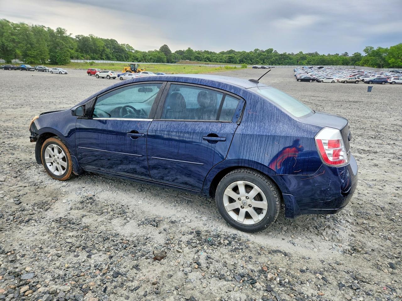 2008 Nissan Sentra 2.0 Синий vin: 3N1AB61E08L730438