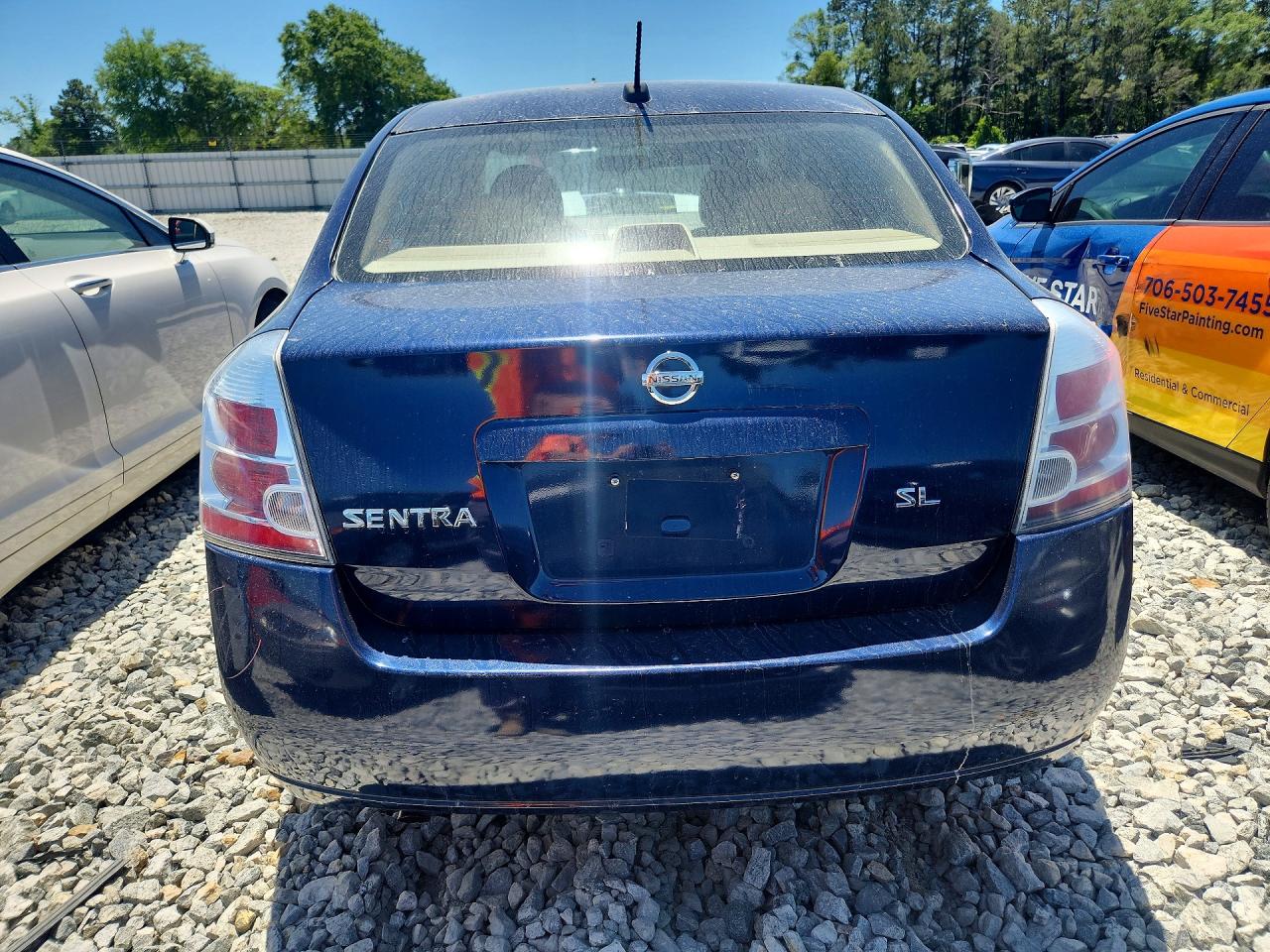 2008 Nissan Sentra 2.0 Синий vin: 3N1AB61E08L730438