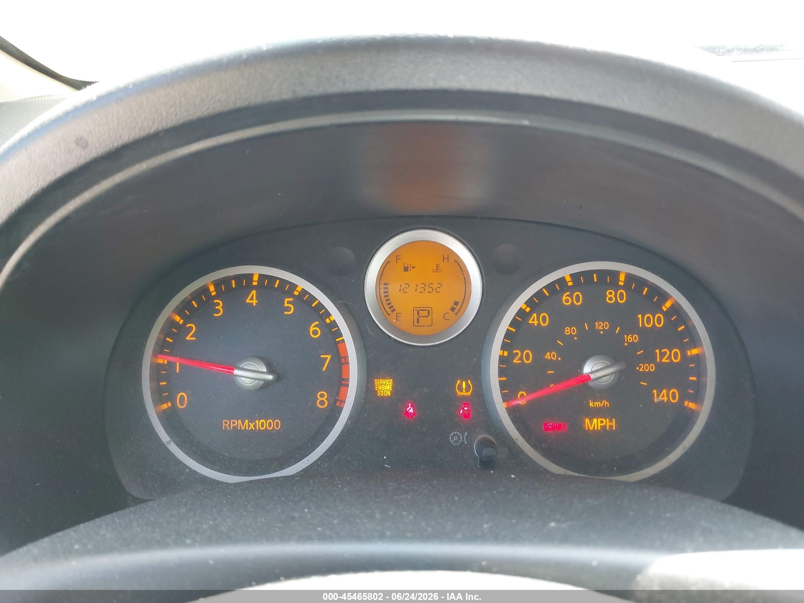 2008 Nissan Sentra 2.0 Red vin: 3N1AB61E08L754741