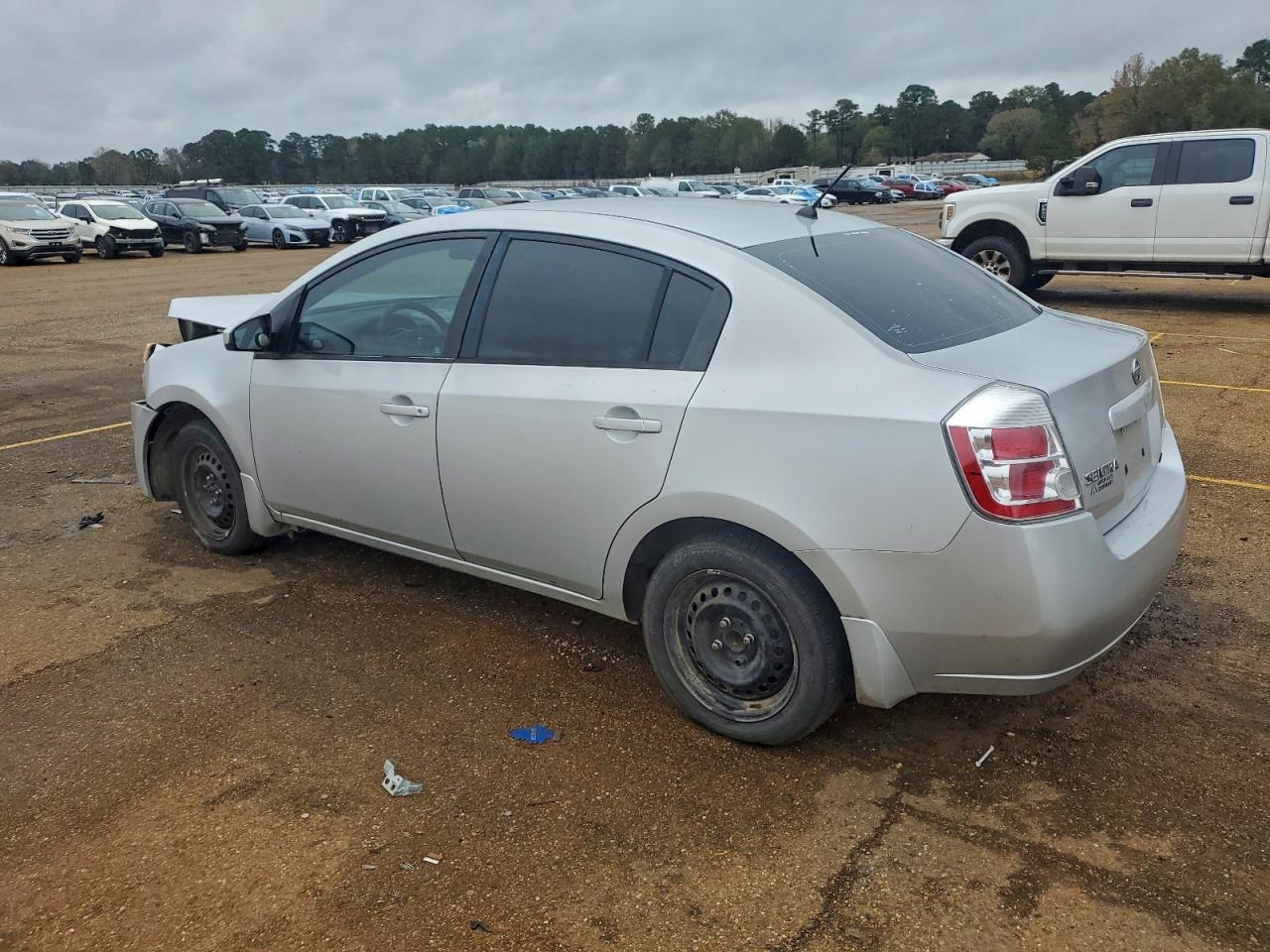 2008 Nissan Sentra 2.0 Silver vin: 3N1AB61E08L756716