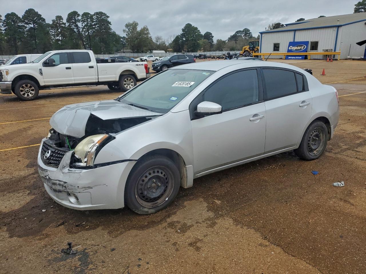 2008 Nissan Sentra 2.0 Silver vin: 3N1AB61E08L756716