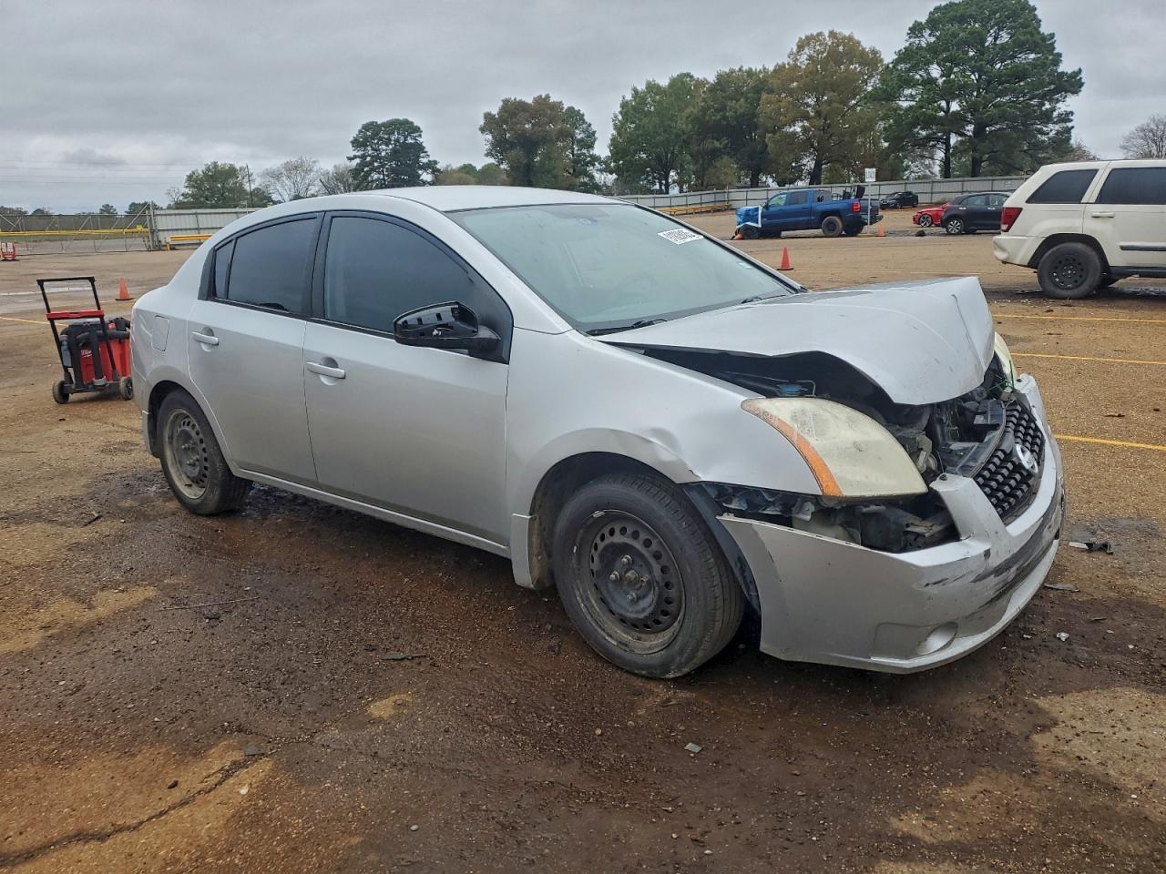 2008 Nissan Sentra 2.0 Silver vin: 3N1AB61E08L756716