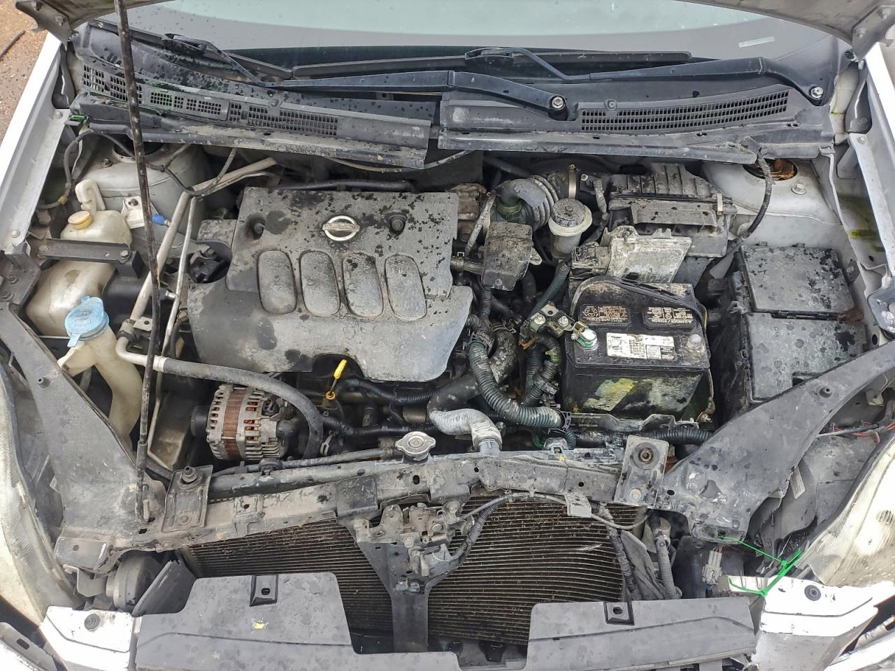 2008 Nissan Sentra 2.0 Silver vin: 3N1AB61E08L756716