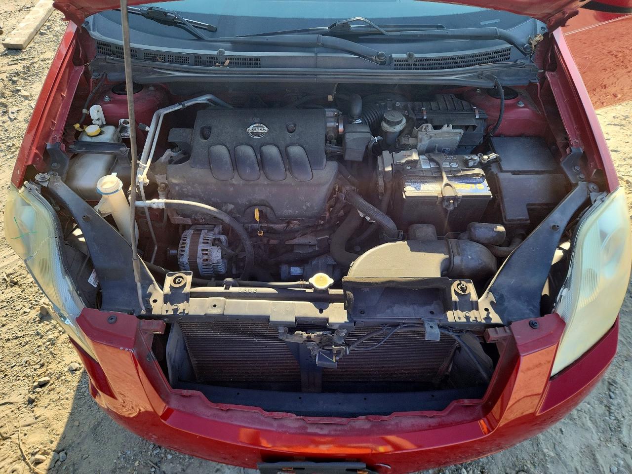 2009 Nissan Sentra 2.0 Red vin: 3N1AB61E09L609992