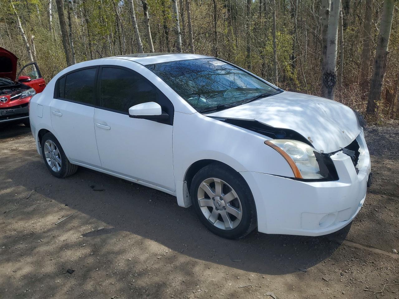 2009 Nissan Sentra 2.0 Белый vin: 3N1AB61E09L622502