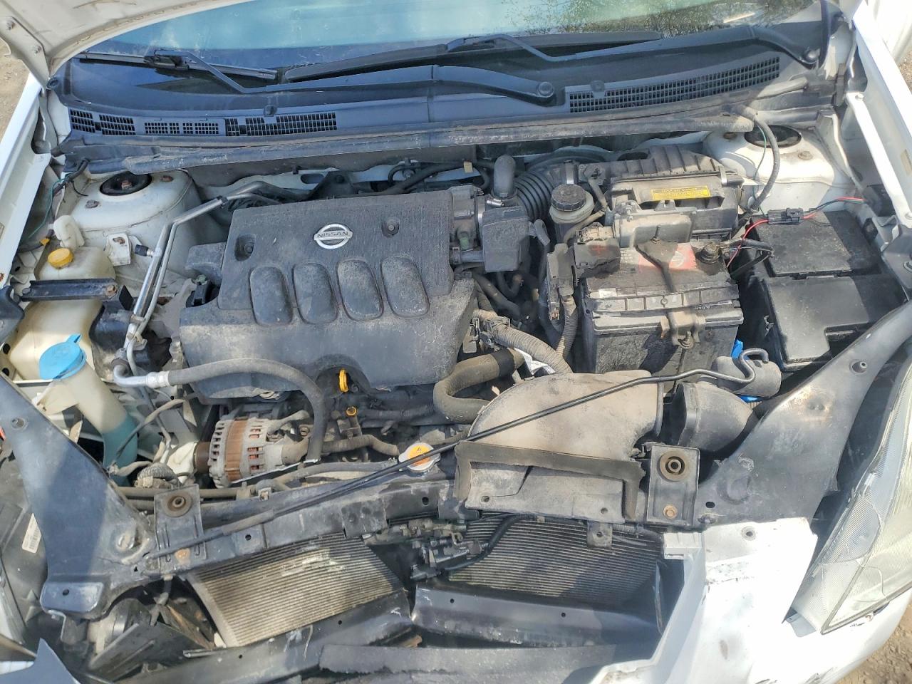 2009 Nissan Sentra 2.0 Белый vin: 3N1AB61E09L622502