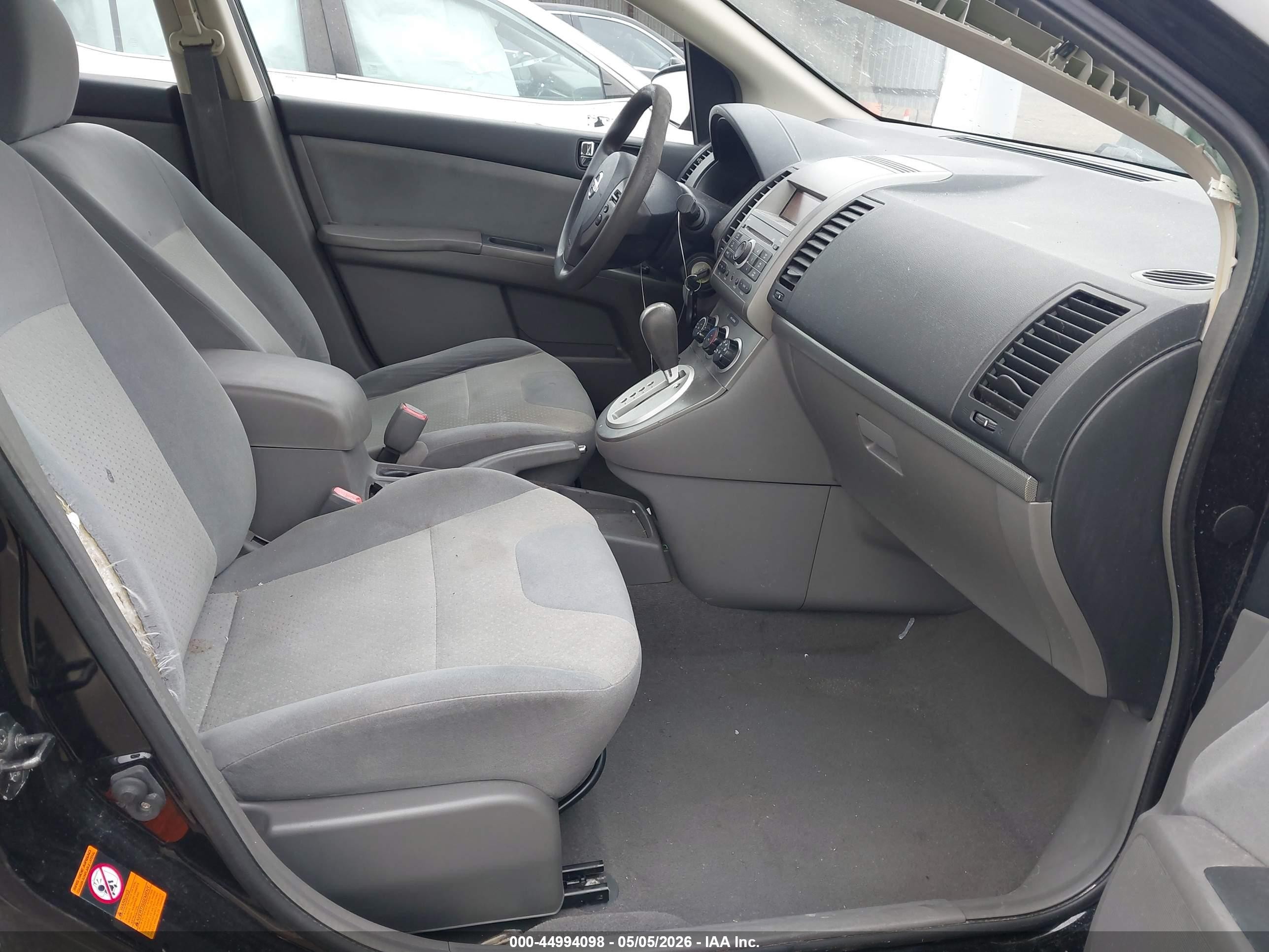 2009 Nissan Sentra 2.0s Black vin: 3N1AB61E09L634908