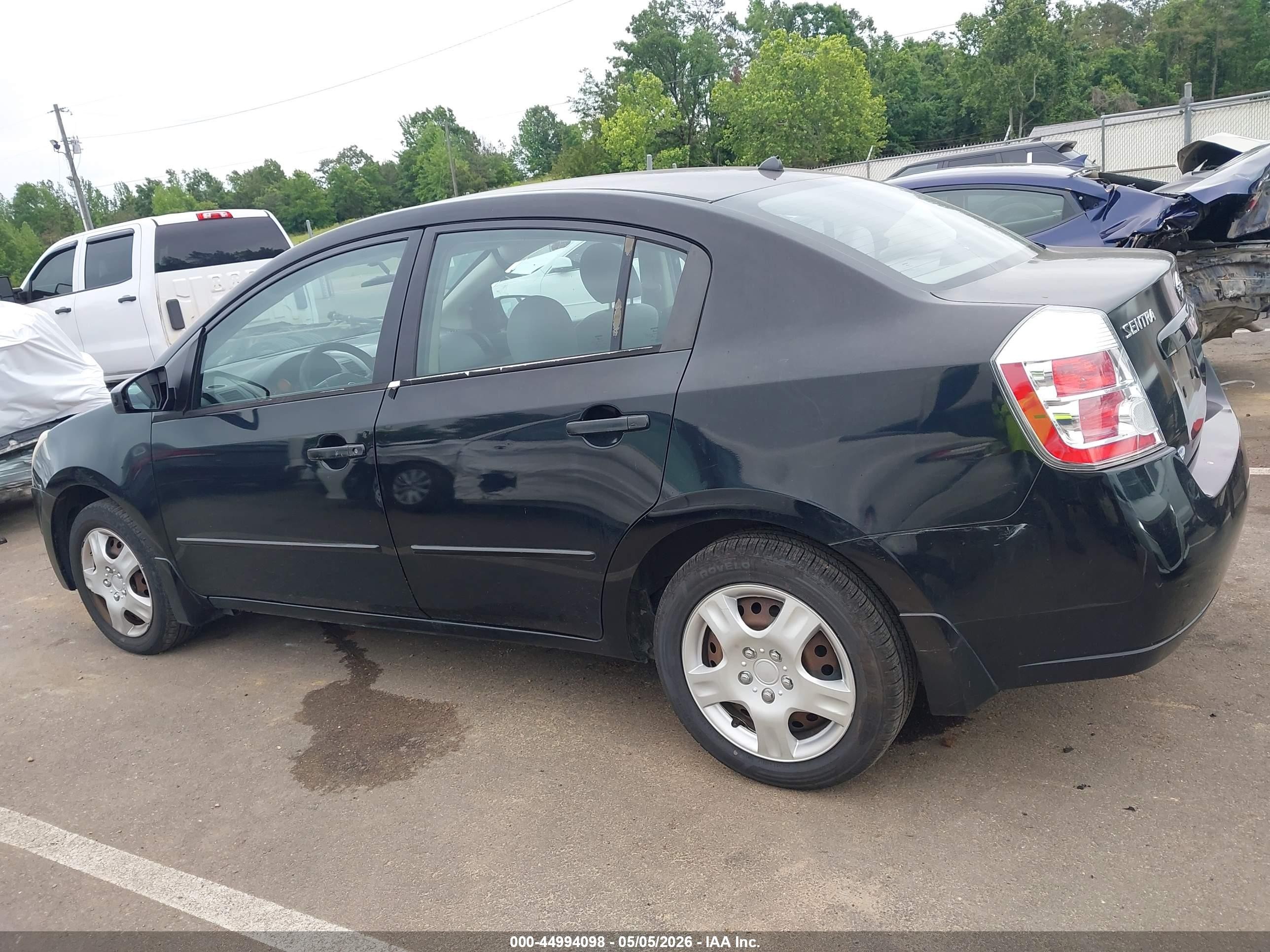 2009 Nissan Sentra 2.0s Black vin: 3N1AB61E09L634908
