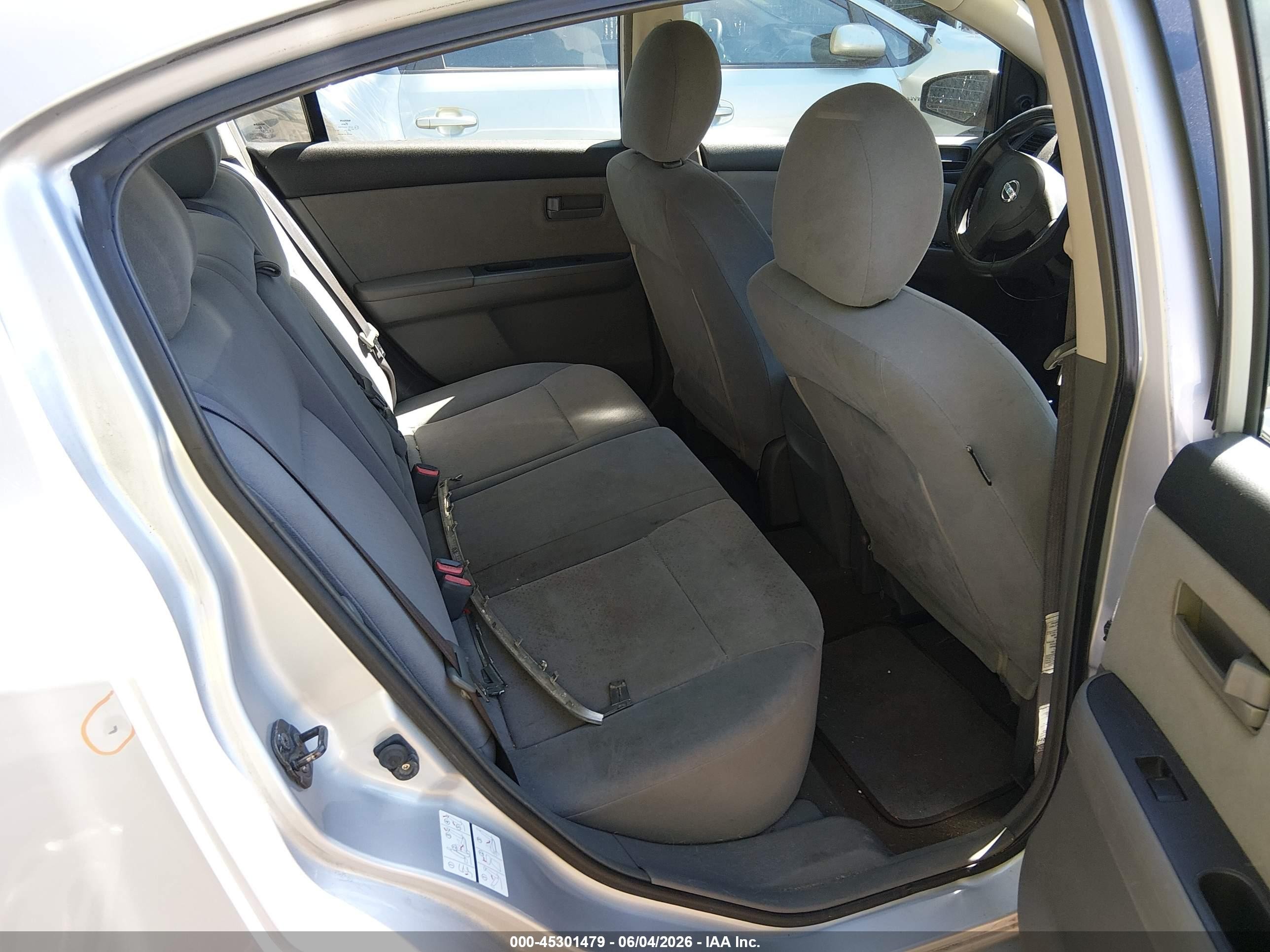 2009 Nissan Sentra 2.0 Gray vin: 3N1AB61E09L642197