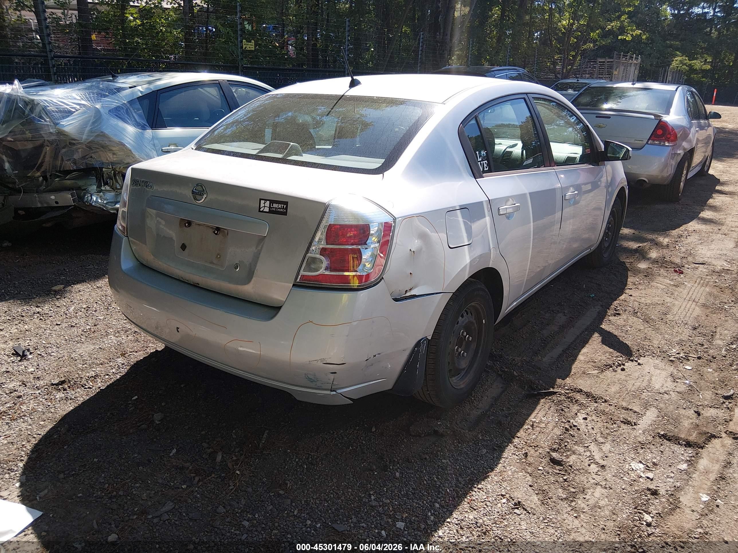 2009 Nissan Sentra 2.0 Gray vin: 3N1AB61E09L642197