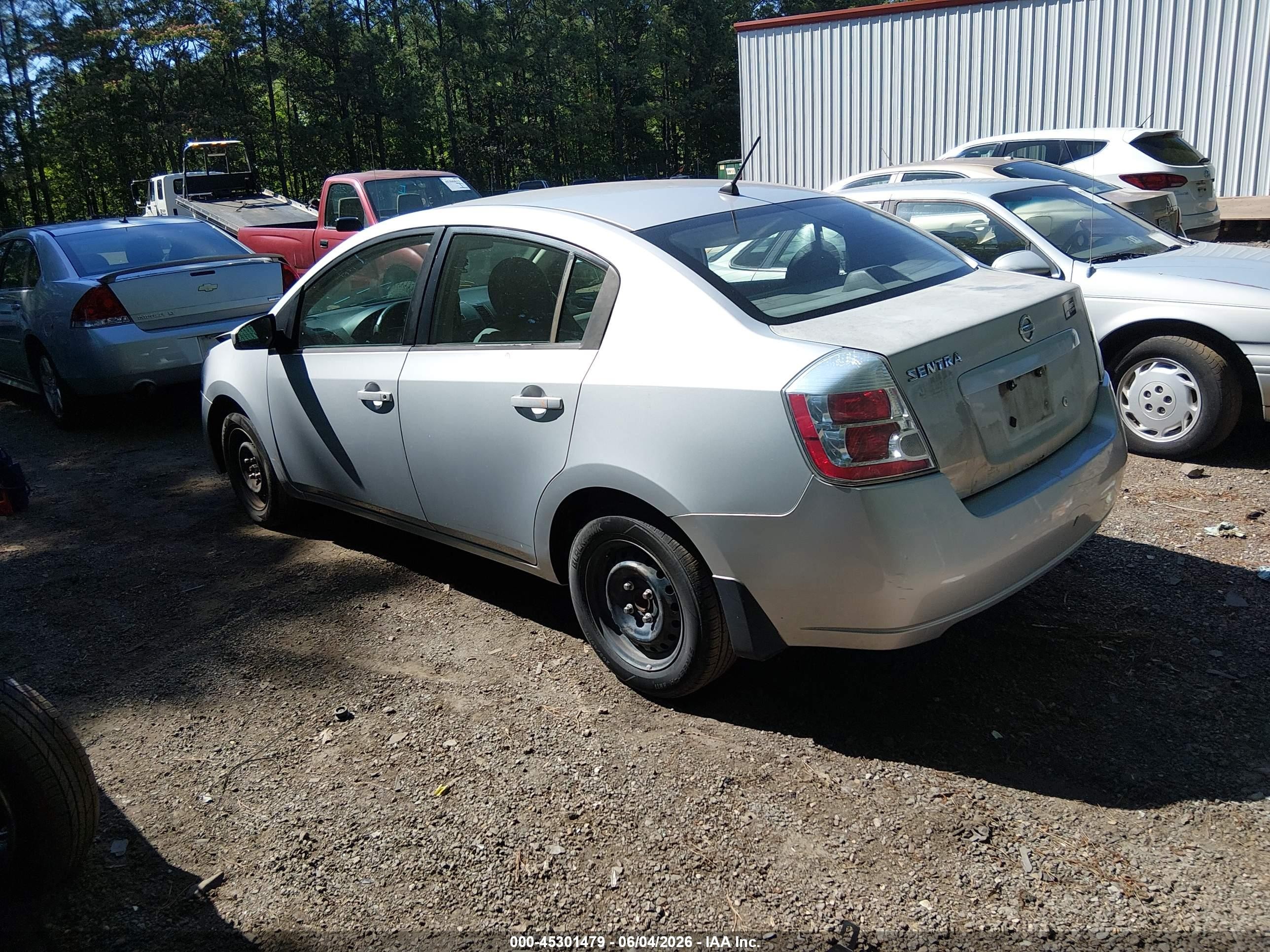 2009 Nissan Sentra 2.0 Gray vin: 3N1AB61E09L642197