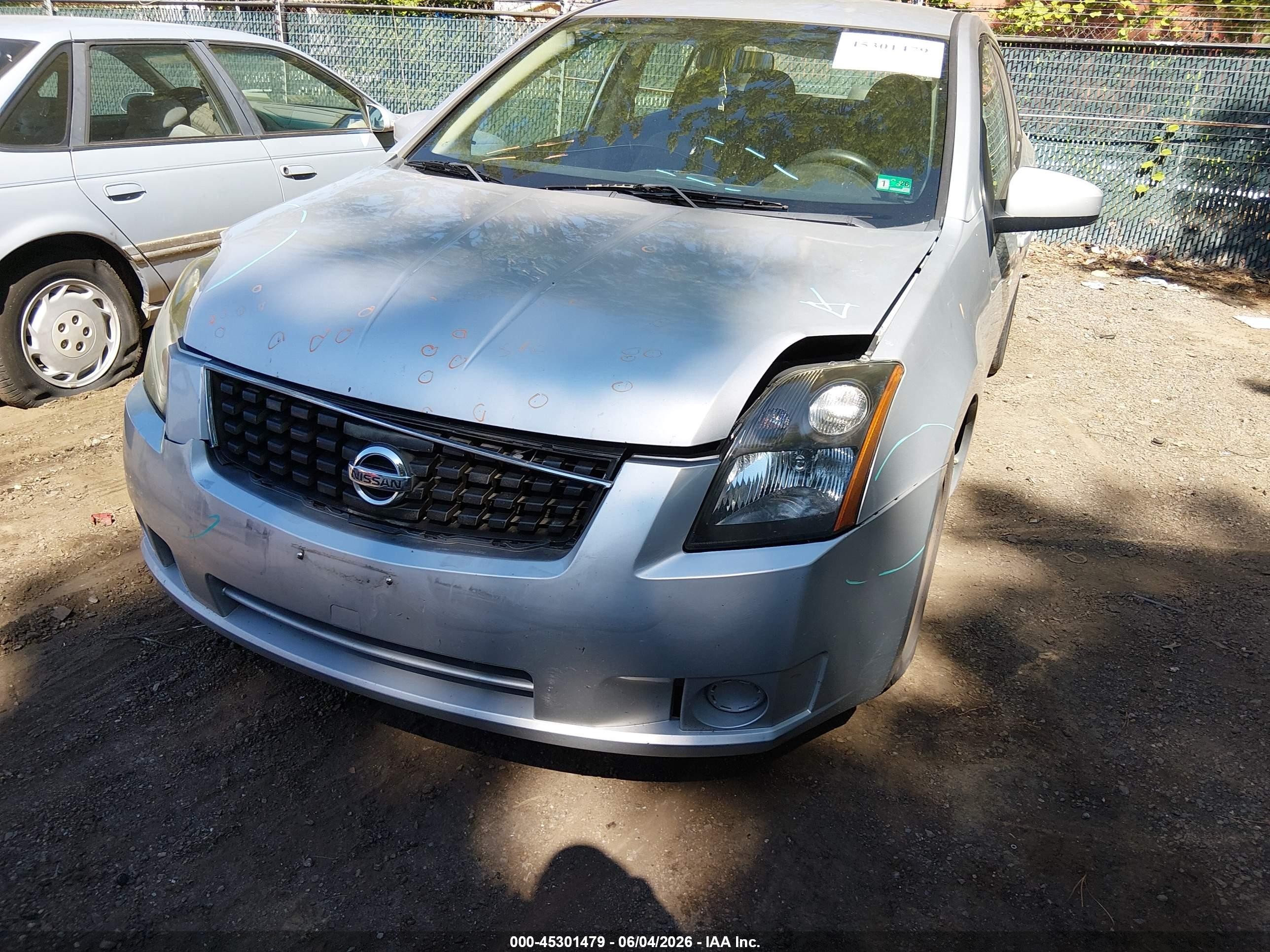 2009 Nissan Sentra 2.0 Gray vin: 3N1AB61E09L642197