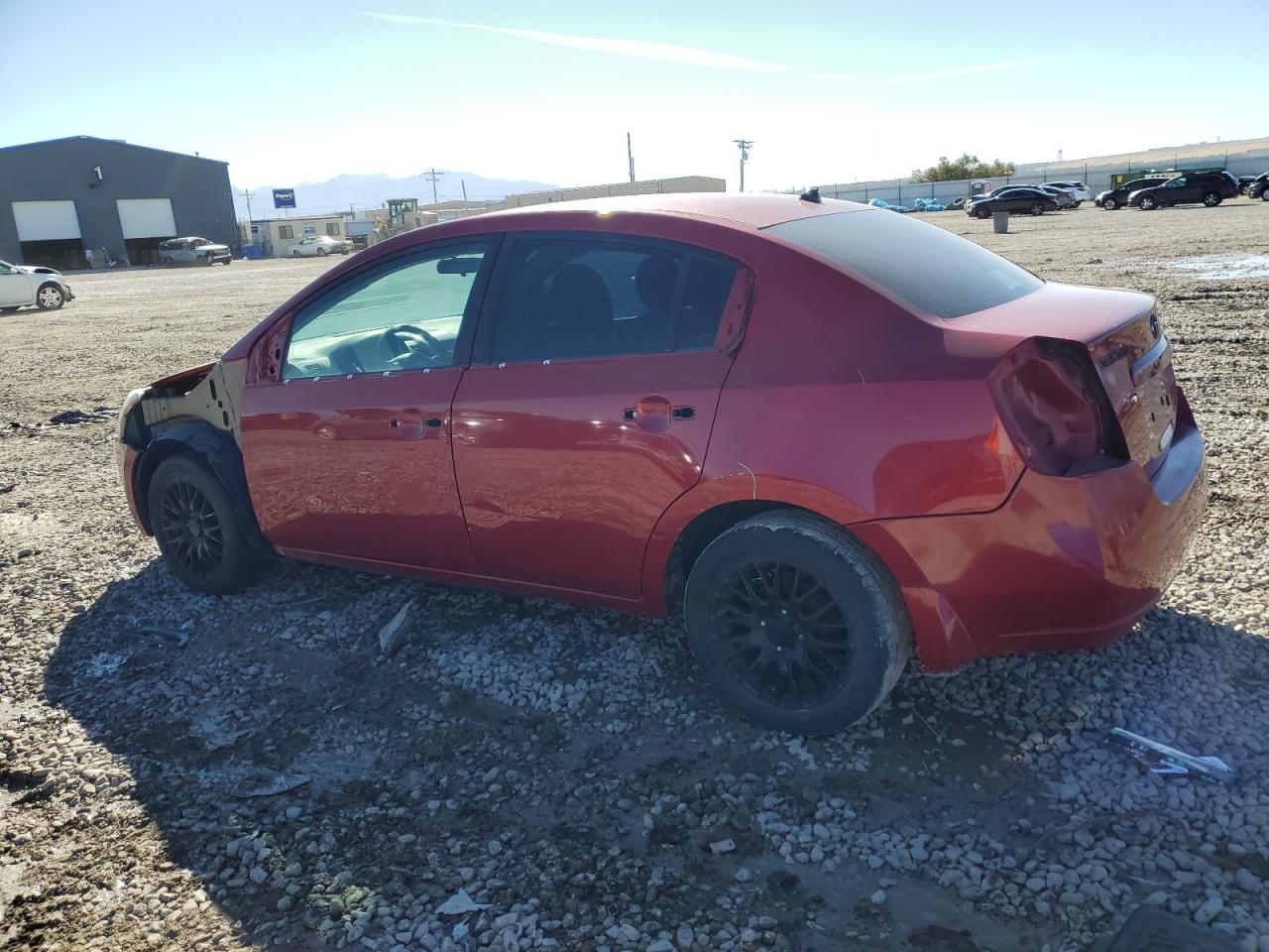 2009 Nissan Sentra 2.0 Red vin: 3N1AB61E09L663955
