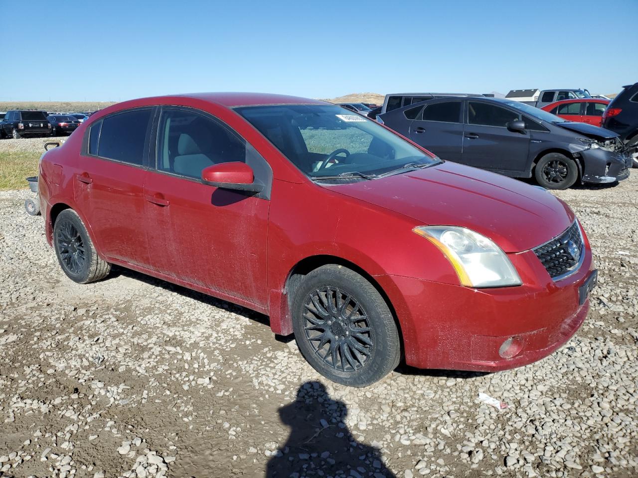 2009 Nissan Sentra 2.0 Red vin: 3N1AB61E09L663955
