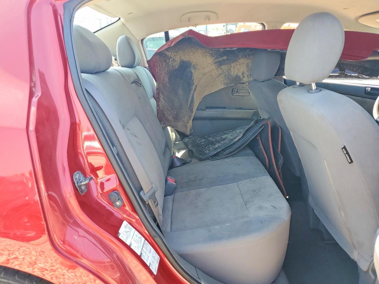 2009 Nissan Sentra Red vin: 3N1AB61E09L669612