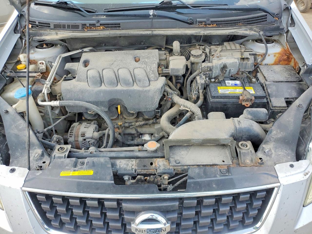 2009 Nissan Sentra 2.0 Silver vin: 3N1AB61E09L683865