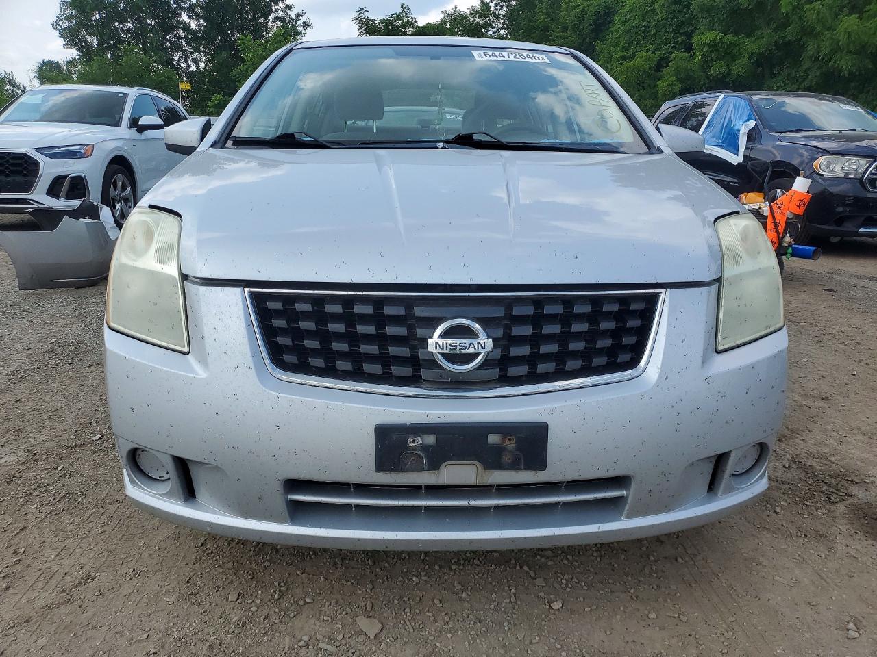 2009 Nissan Sentra 2.0 Silver vin: 3N1AB61E09L683865