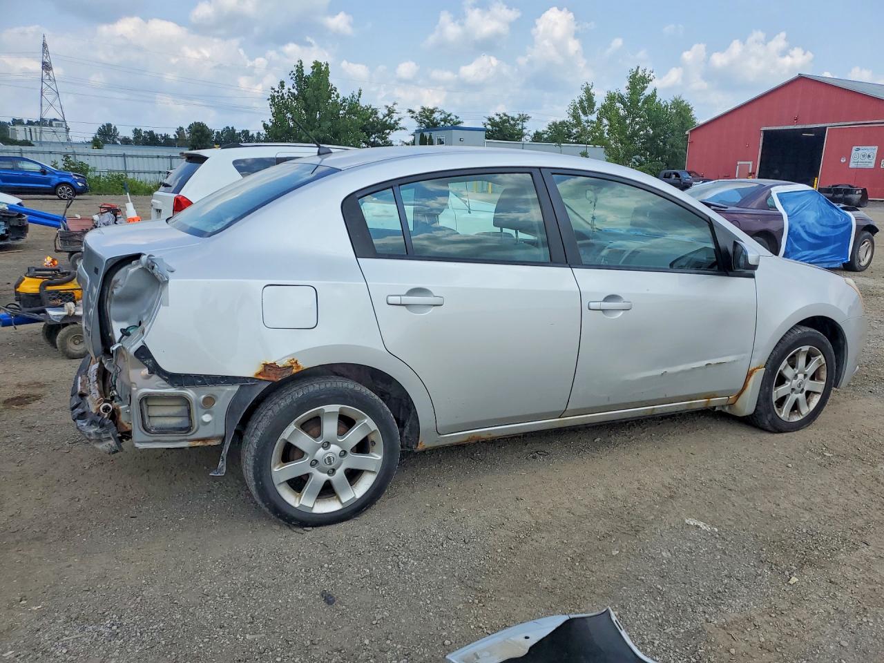 2009 Nissan Sentra 2.0 Silver vin: 3N1AB61E09L683865