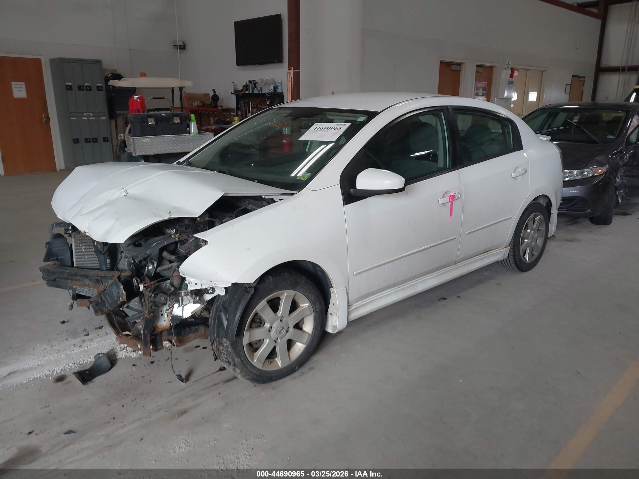 2009 Nissan Sentra 2.0sr White vin: 3N1AB61E09L686295