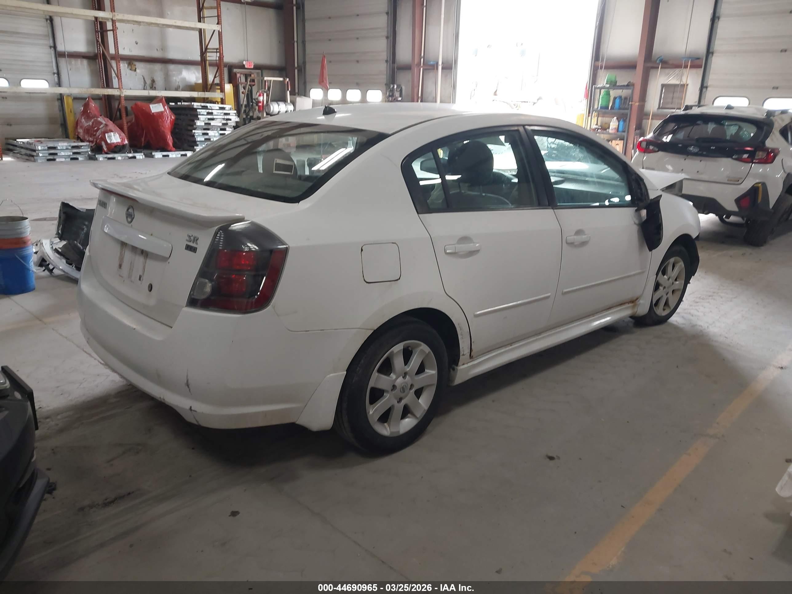 2009 Nissan Sentra 2.0sr White vin: 3N1AB61E09L686295