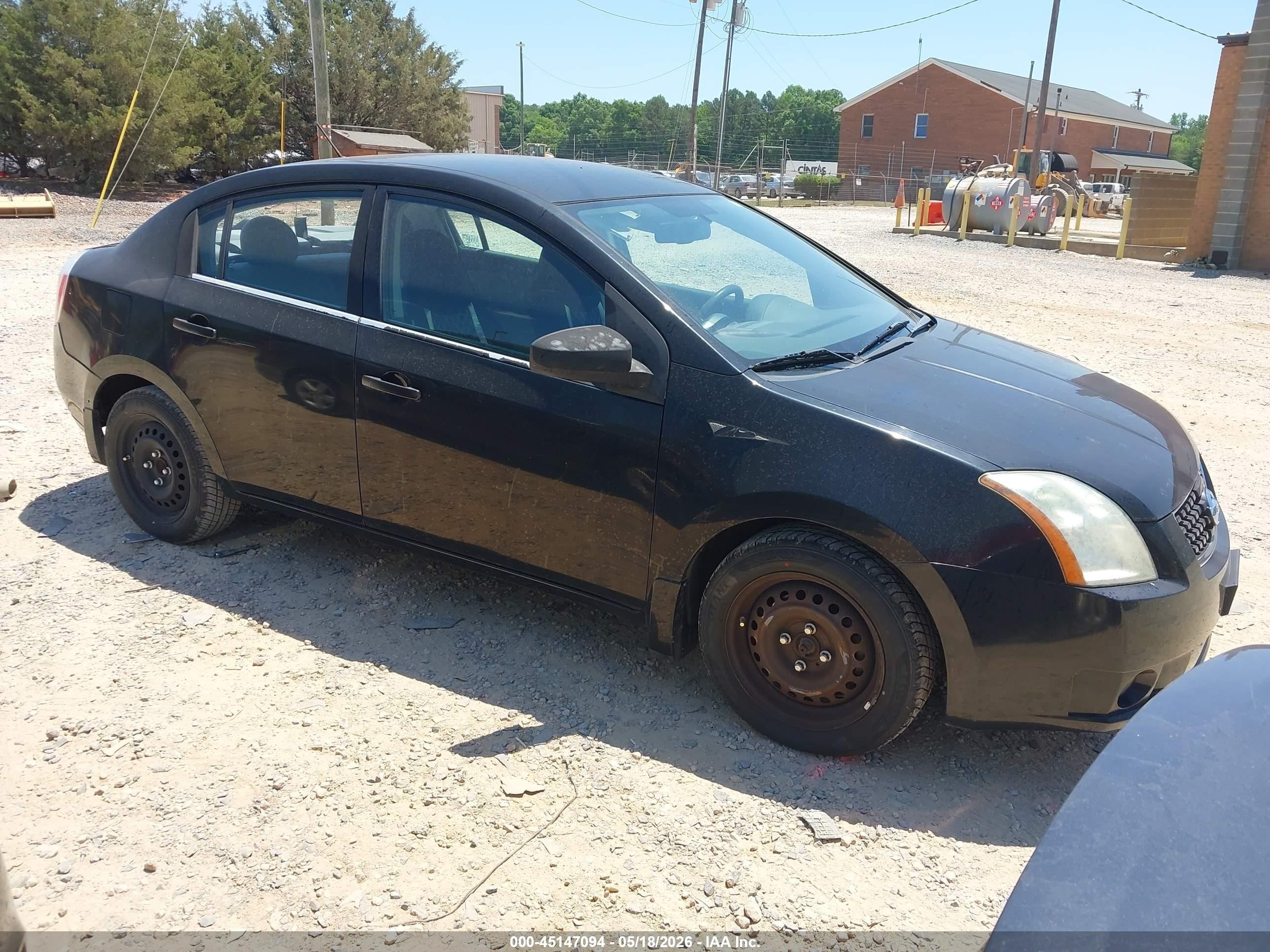 2009 Nissan Sentra 2.0s Black vin: 3N1AB61E09L692226