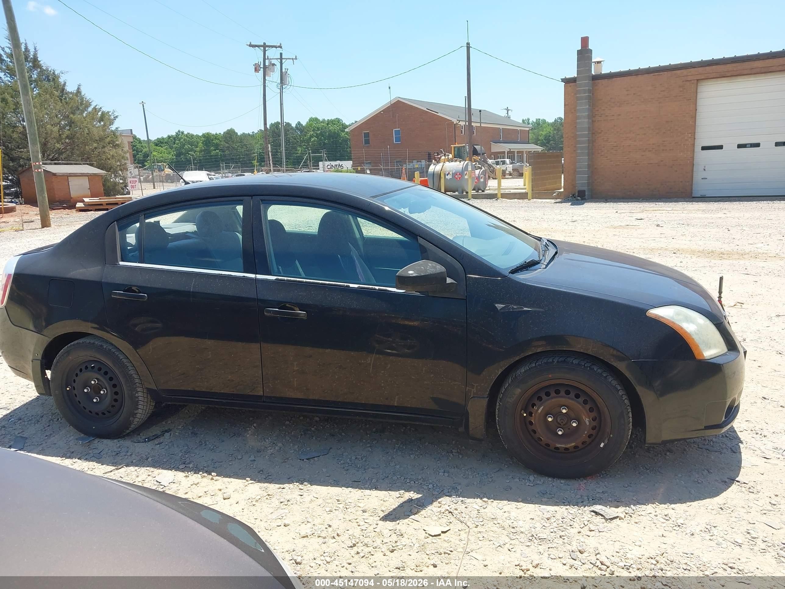 2009 Nissan Sentra 2.0s Black vin: 3N1AB61E09L692226